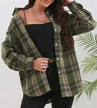 Load image into Gallery viewer, Olive Flannel
