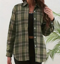 Load image into Gallery viewer, Olive Flannel
