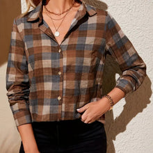 Load image into Gallery viewer, Brown Flannel
